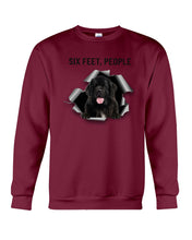 Load image into Gallery viewer, Labrador Retriever Six Feet People Unique Custom Design For Dog Lovers Sweatshirt
