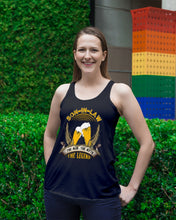 Load image into Gallery viewer, Beer Day Funny Gift For Son-In-Law The Man The Myth The Legend Ladies Flowy Tank
