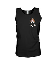 Load image into Gallery viewer, Cavalier King Charles Spaniel In Pocket - Dogs Lovers Gift Unisex Tank Top
