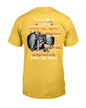 Load image into Gallery viewer, July Man Son Of God Birthday Meaningful Gift For Men Guys Tee
