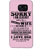 Load image into Gallery viewer, Gift For Husband I Love Here Forever And Always Phone case
