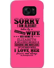 Load image into Gallery viewer, Gift For Husband I Love Here Forever And Always Phone case
