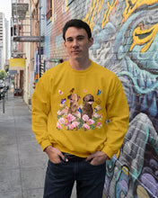 Load image into Gallery viewer, Gift For Dog LoversChesapeake Bay Retriever With Peonies Sweatshirt
