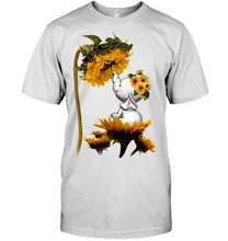 Load image into Gallery viewer, Elephant Sunflower Special Custom Design For Cute Girls Guys Tee
