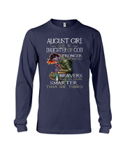 Load image into Gallery viewer, August Girl Daughter Of God Meaningful Gift For Women Unisex Long Sleeve
