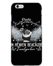Load image into Gallery viewer, Butterfly I Need You More Angel Wings Gift For Lovers Phone case
