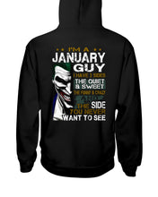 Load image into Gallery viewer, Joker January Guy The Quite And Sweet Birthday Meaningful Gift Hoodie
