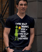Load image into Gallery viewer, I’ll Read Book Everywhere Great Gift For Book Lovers Guys V-Neck

