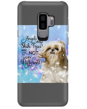 Load image into Gallery viewer, Angels And Shih Tzu Are Not Different Gift For Dog Lovers Phone case
