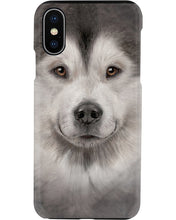 Load image into Gallery viewer, Lovely Phone Case Dog Face Gift For Alaskan Malamute Lovers Phone case
