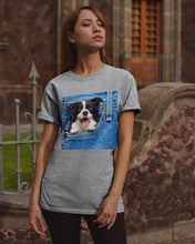 Load image into Gallery viewer, Border Collie In Denim Pocket Gift For Dog Lovers Guys Tee
