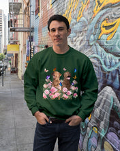 Load image into Gallery viewer, Gift For Dog LoversChesapeake Bay Retriever With Peonies Sweatshirt
