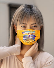 Load image into Gallery viewer, Butterfly Sunset On Beach Those We Love Don't Go Away Gift For Lover Cloth Face Mask
