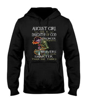 Load image into Gallery viewer, August Girl Daughter Of God Meaningful Gift For Women Hoodie
