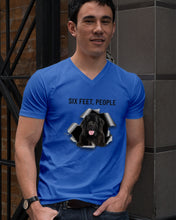 Load image into Gallery viewer, Labrador Retriever Six Feet People Unique Custom Design For Dog Lovers Guys V-Neck
