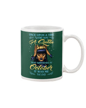 Load image into Gallery viewer, A Queen Was Born In October Birthday Meaningful Gift For Women Mug
