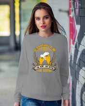 Load image into Gallery viewer, Beer Day Funny Gift For Son-In-Law The Man The Myth The Legend Sweatshirt

