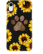 Load image into Gallery viewer, Dog Paw Sunflower  Special Custom Design For Dog Lovers Phone case
