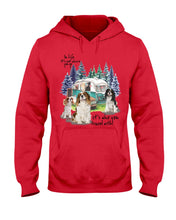 Load image into Gallery viewer, Cavalier King It's Who You Travel With Gift For Dog Lovers Hoodie
