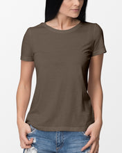 Load image into Gallery viewer, I Am A Lucky Bonus Son Because I'm Raised By A Freaking Awesome Mom Ladies Tee

