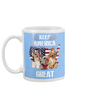 Load image into Gallery viewer, Keep America Great Yorkshire Terrier Gift For Dog Lovers Mug
