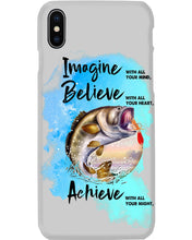 Load image into Gallery viewer, Fishing With All Your Heart Gift For Men Phone case
