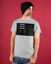 Load image into Gallery viewer, Be Strong Brave And Humble Labrador Retriever Gift For Dog Lovers Guys Tee
