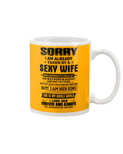 Load image into Gallery viewer, Gift For Husband Taken By An August Sexy Wife Who Happens To Cuss A Lot Mug
