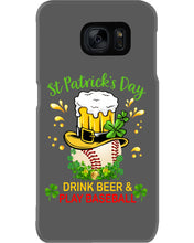 Load image into Gallery viewer, Baseball Drink Beer Day St Patrick's Day Gift For Baseball Lovers Phone case
