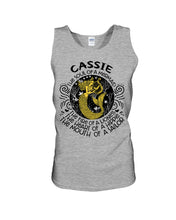 Load image into Gallery viewer, Gift For Cassie Girl The Soul Of A Mermaid Unisex Tank Top
