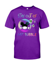 Load image into Gallery viewer, Lovely Phone Case Rainbow Design Stay Out Of My Bubble Gift For Friends Guys Tee
