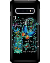 Load image into Gallery viewer, Butterfly Close My Eyes And Hug You Gift For Women Phone case

