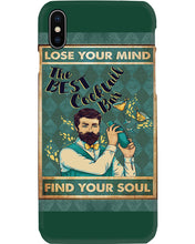 Load image into Gallery viewer, Lose Your Mind Find Your Soul Gift For Bartender Phone case
