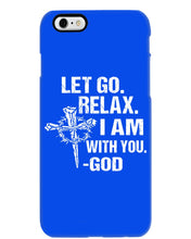 Load image into Gallery viewer, Let You Relax I Am With You Gray Background Phone case
