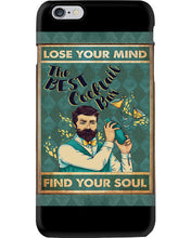 Load image into Gallery viewer, Lose Your Mind Find Your Soul Gift For Bartender Phone case
