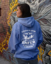 Load image into Gallery viewer, Je Suis Né El En   Jarvier   Enfer Le Diable N Aime Pas Birthday Gift Hoodie
