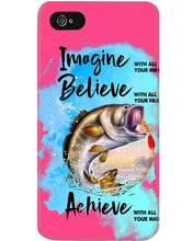 Load image into Gallery viewer, Fishing With All Your Heart Gift For Men Phone case
