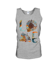 Load image into Gallery viewer, Love Trucker Simple Unique Custom Design For Personalized Job Gift Unisex Tank Top
