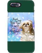 Load image into Gallery viewer, Angels And Shih Tzu Are Not Different Gift For Dog Lovers Phone case
