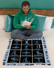 Load image into Gallery viewer, Amazing Birthday Gift Types Of Skiers Fleece Blanket Fleece Blanket
