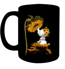 Load image into Gallery viewer, Elephant Sunflower Special Custom Design For Cute Girls Mug
