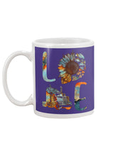 Load image into Gallery viewer, Love Trucker Simple Unique Custom Design For Personalized Job Gift Mug
