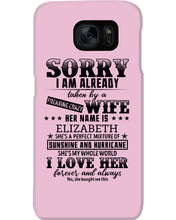 Load image into Gallery viewer, Gift For Husband I Love Here Forever And Always Phone case

