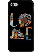 Load image into Gallery viewer, Love Trucker Simple Unique Custom Design For Personalized Job Gift Phone case
