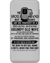 Load image into Gallery viewer, A Soiled Husband Of A September  Freaking Awesome Wife Birthday Gift Phone case
