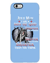 Load image into Gallery viewer, July Man Son Of God Birthday Meaningful Gift For Men Phone case
