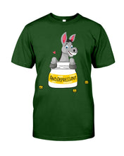 Load image into Gallery viewer, Funny Donkey Anti Depressant Meaning Gift For Women Guys Tee
