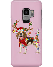 Load image into Gallery viewer, Beagle Gorgeous Reindeer Xmas Lights Gift For Dog Lovers Phone case
