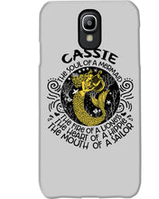 Load image into Gallery viewer, Gift For Cassie Girl The Soul Of A Mermaid Phone case
