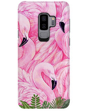 Load image into Gallery viewer, Beautiful Flamingo And Feather Gift For Flamingo Lovers Phone case

